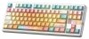 Klawiatura gasket F87Pro V2 Orange Soda Kailh Meteorite Ice Cream switch RGB AULA